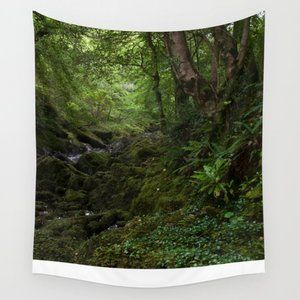 Tapestry Forest Scene by Adelka 68"x80"